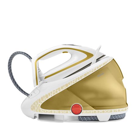 Станция за гладене Tefal Pro Express Ultimate Care GV9581E0, 2600W, Капацитет на резервоара 1.9 л, 8 бара, Златиста