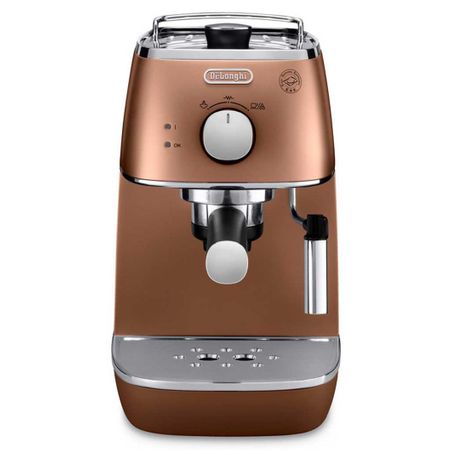 Еспресо машина De'Longhi Distinta ECI 341 CP, 1100 W, 15 Bar, Система Cappuccino, Бронз