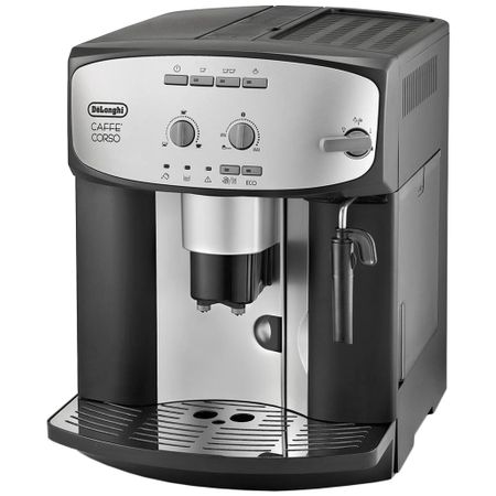 Кафеавтомат De'Longhi Caffè Corso ESAM 2800.SB, 1450 W, 15 бара, 1.8 л, Устройство за пяна, Черен