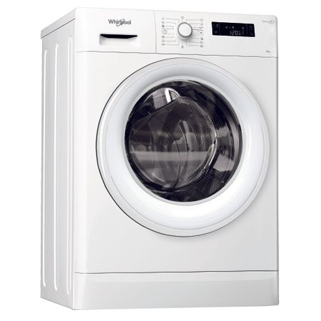 Перална машина Slim Whirlpool FreshCare+ FWSF61253W EU, 6 кг, 1200 об/мин, Клас A+++, Бяла