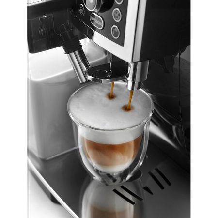 Кафеавтомат DeLonghi ECAM 23.460 B, 15 bar, 1450W, Метална кафемелачка, Автоматично капучино