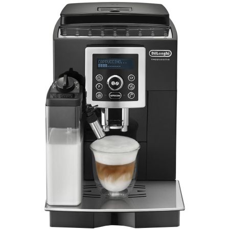 Кафеавтомат DeLonghi ECAM 23.460 B, 15 bar, 1450W, Метална кафемелачка, Автоматично капучино