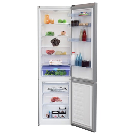 Хладилник с фризер Beko RCSA400K30XB, 380 л, Клас A++, Active Fresh Blue Light, Зона 0°-3°C, H 201 см, Сребрист