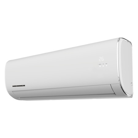 Климатик HEINNER Crystal Wi-Fi 12000 BTU, Клас A++, Функция отопление, Филтър с висока плътност, Follow me, Функция Turbo, R32, HAC-CR12WIFI, Бял