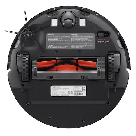 Робот прахосмукачка Roborock E4, Моп, Сензор за височина, 5200 mAh, Carpet boost, Подходящ за домашни любимци, WiFi, Черен