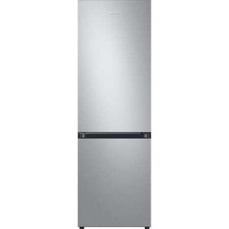 Хладилник с фризер Samsung RB34T600CSA/EF, 340 л, Клас C, No Frost, Компресор Digital Inverter, All around coooling, H 185 см, Сребрист