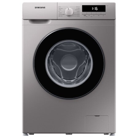 Пералня Samsung WW80T304MBS/LE, 8 кг, 1400 об/мин, Клас D, Smart Check, Drum Clean, Цифров инверторен двигател, Сребрист