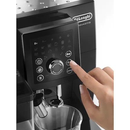 Кафеавтомат De’Longhi Magnifica S ECAM 23.260.B, 1450 W, 15 бара, 1,8 л, Черен