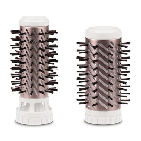 Електрическа четка за коса Rowenta Brush Activ' Premium Care CF9540, 1000W, 2 степени, 2 скорости, Йонизиране, 2 четки, Cashmere Keratin