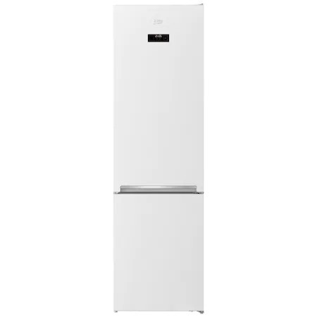 Хладилник с фризер Beko RCSA406K40WRN, 386 л, Клас E, Voice recorder, H 203 см, Бял