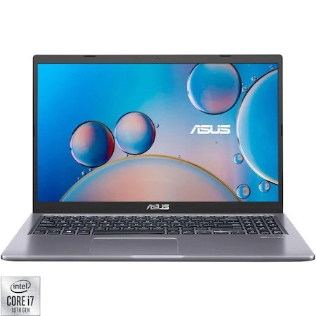 Лаптоп ASUS X515JA, Intel Core i7-1065G7, 15,6", Full HD, RAM 8GB, 512GB SSD, Intel Iris Plus Graphics, No OS, Slate Gray