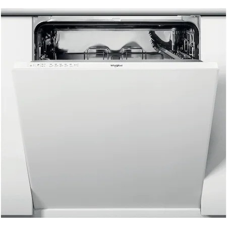 Съдомиялна за вграждане Whirlpool WI3010, 13 комплекта, 5 програми, Клас F, Светлинен индикатор, Регулируема кошница, 60 см