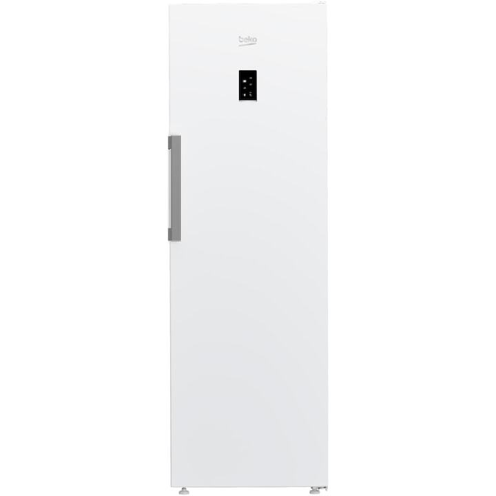 Фризер Beko B3RFNE314W, 286 л, No Frost, 5 чекмеджета + 3 отделения, Компресор ProSmart Inverter, H 186.5, Клас Е, Бял