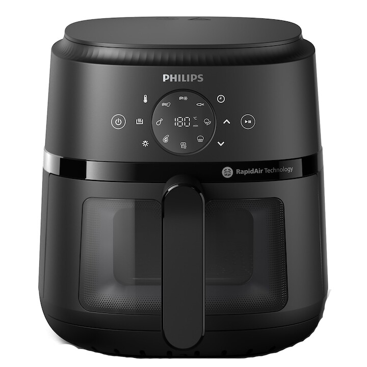 Фритюрник без мазнина Philips NA22000 Серия 2000 13 метода на готвене Черен